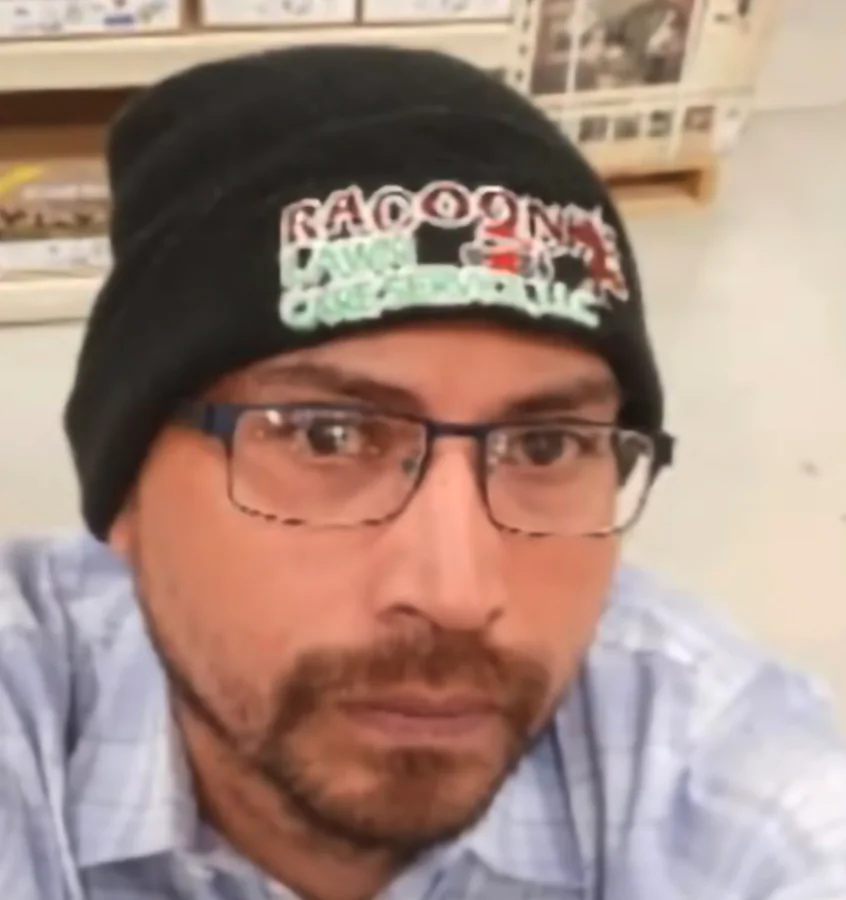 Robert Diaz, owner of Racoon Lawn Care Services, LLC