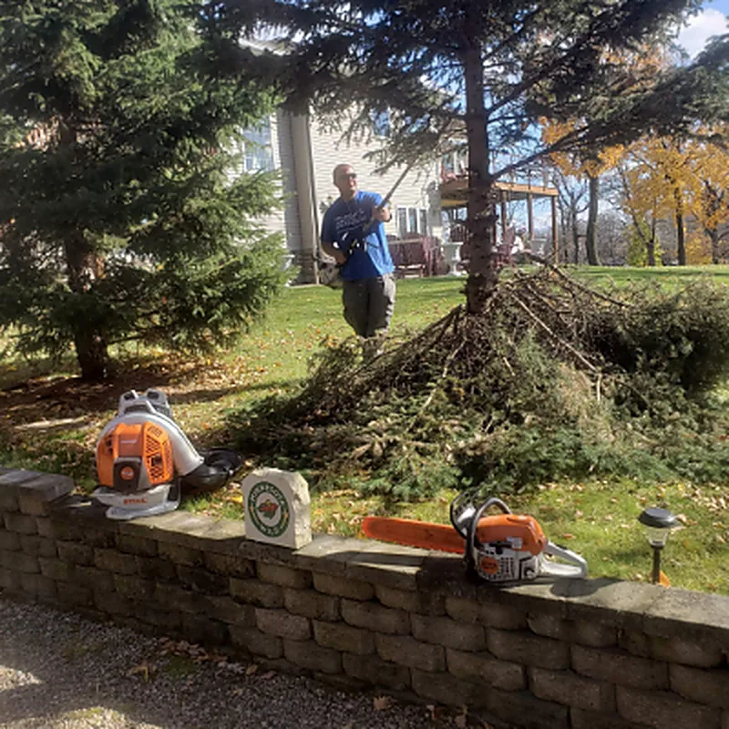 Gutter Cleaning by Racoon Lawn Care Services, LLC in Pelican Rapids, Minnesota
